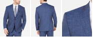 Lauren Ralph Lauren Men's Classic/Regular-Fit UltraFlex Stretch Indigo Textured Suit Jacket